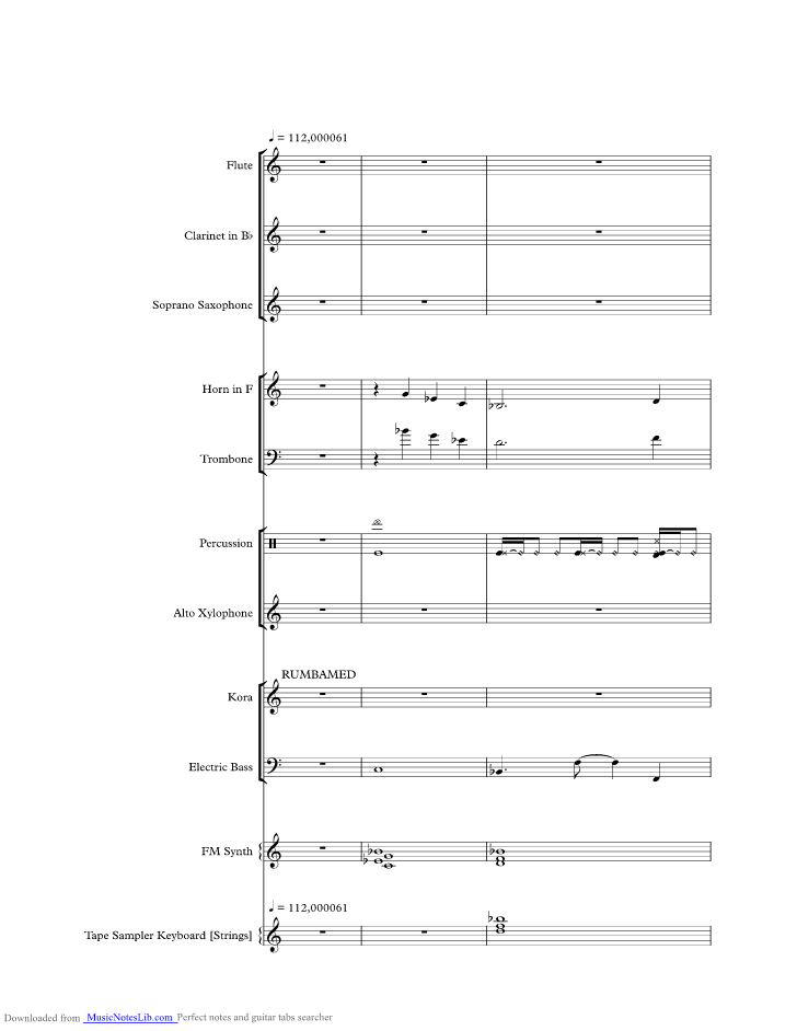 Rumba Medley music sheet and notes by Diversen Dans Muziek