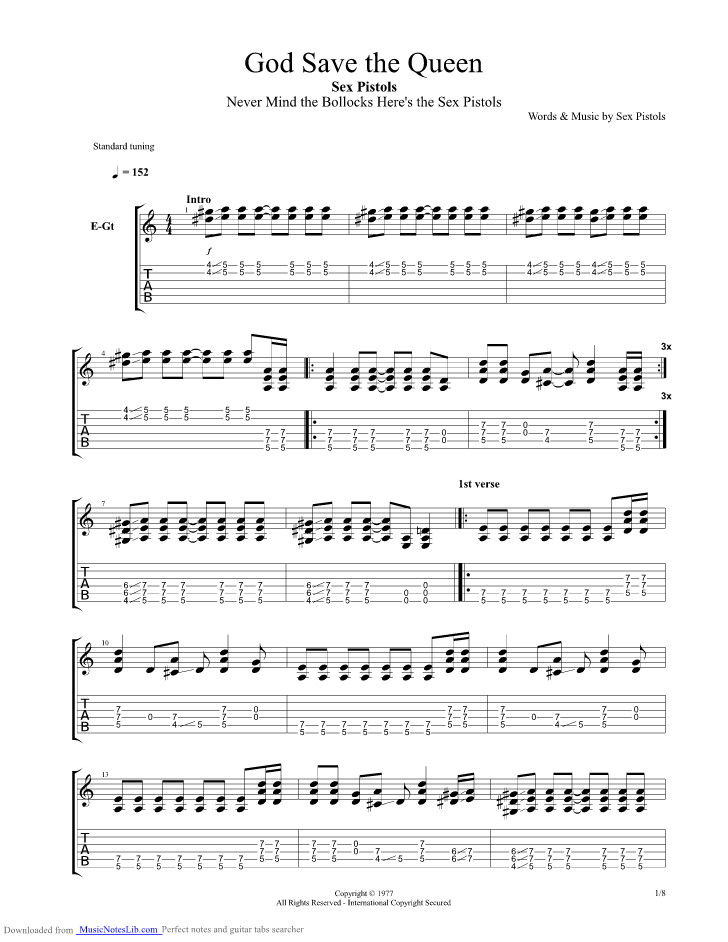 god gave rock and roll to you bass tab