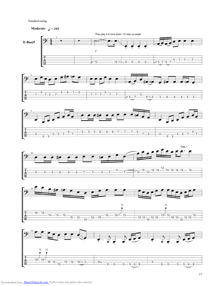 for whom the bell tolls guitar pro tab download