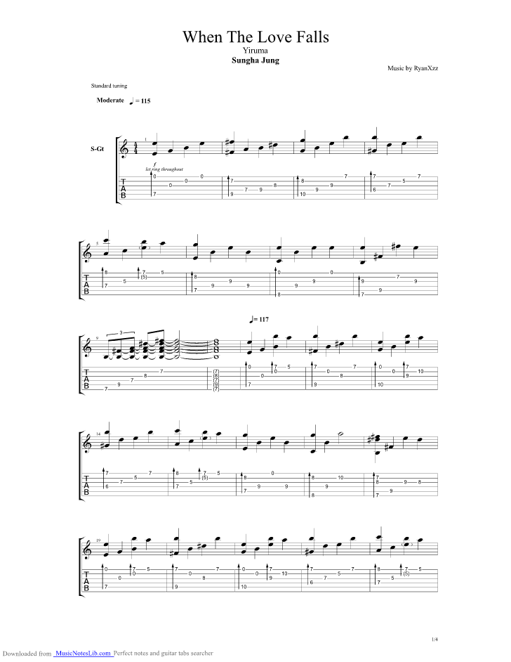 gravity by sungha jung tabs