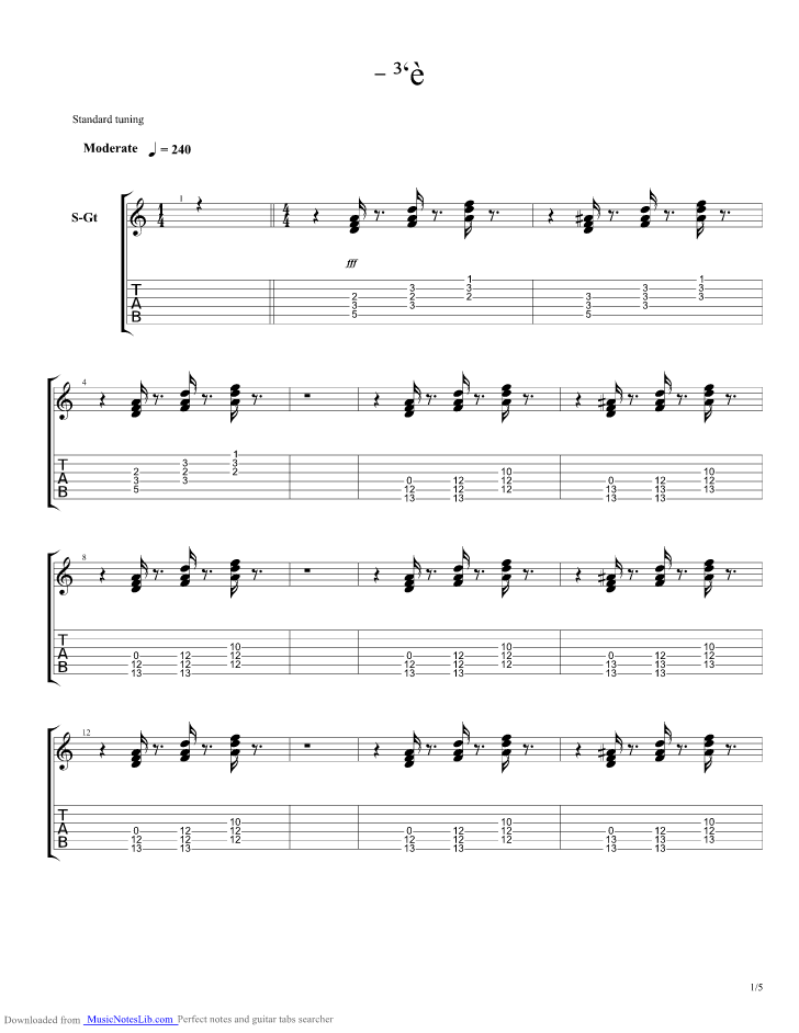 guitar tabs x for pc