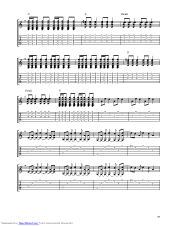 naam beddengoed auditie Michel guitar pro tab by Anouk @ musicnoteslib.com