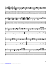 New Orleans Is Sinking Guitar Pro Tab By Tragically Hip