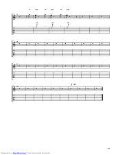 Cheap Sunglasses guitar pro tab by ZZ Top @ 0