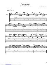 guitar pro tab by Eddie Vedder musicnoteslib.com