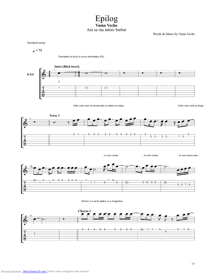 Century of Doom Tab by Ludovic Egraz (Guitar Pro) - Solo Guitar