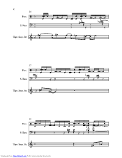 Thong Song music sheet and notes by Sisqo @ musicnoteslib.com