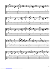 La Petite Fille de la mer by Vangelis  Classical Guitar Tutorial + Sheet &  Tab 